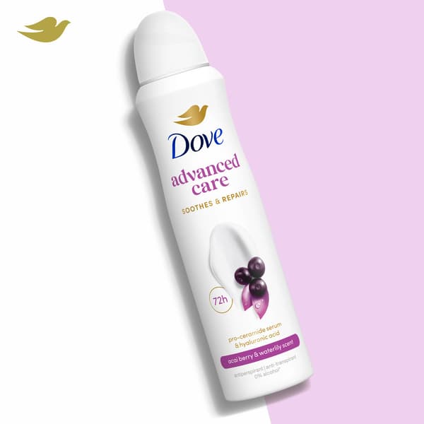 Dove spray acaiberry og waterlily 150ml