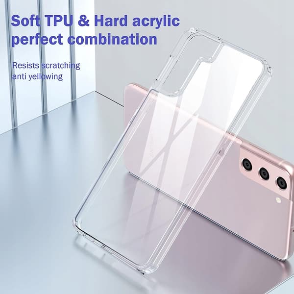 TRANSPARENT ETUI TIL SAMSUNG GALAXY S22 5G