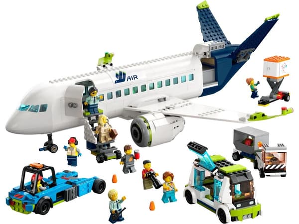 LEGO City 60367 Passagerarflygplan med 9 minifigurer
