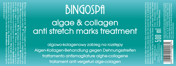 FÖR BRÄCKNINGAR Alg-kollagenbehandling 500 g BINGOSPA
