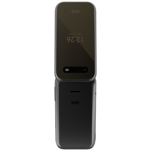 HMD 2660 Flip TA-1711 DS musta puhelin