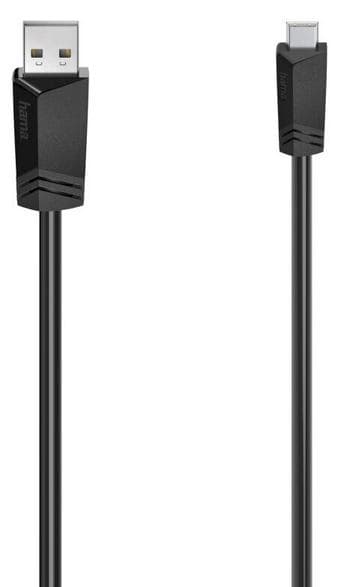 HAMA USB 2.0 A - Mini -kaapeli 0,75 m 200605