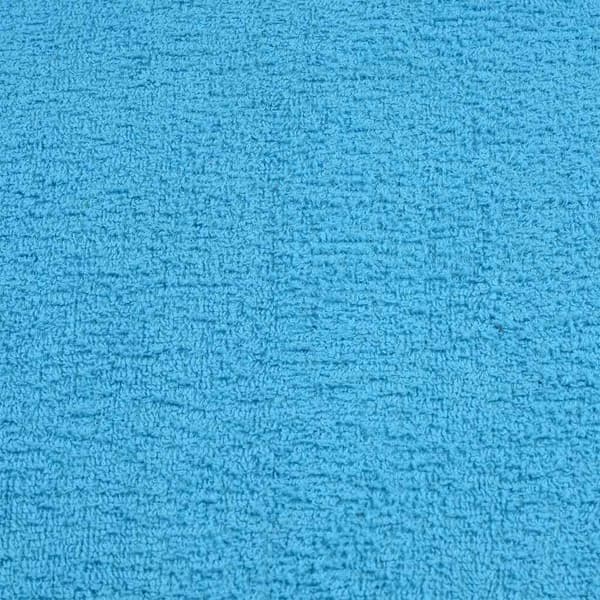 vidaXL Handdukar, 2 st, Turkos, 50x100 cm, 100% bomull