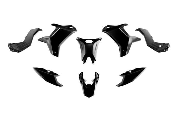 Racetech plastdelsæt til Yamaha Tenere 700 2025-2026 uden frameskydere sort