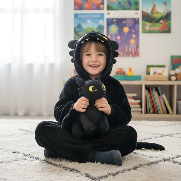 Tandlös Kigurumi Pyjamas Barn 95-105cm