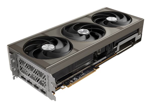 Sapphire Nitro RX 9070 Gaming OC 16GB Grafikkort Grå