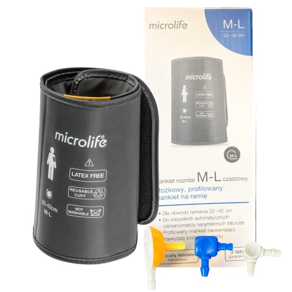 Microlife Manchet M-L medium håndled (22-42cm) 3G, 4G, 5G