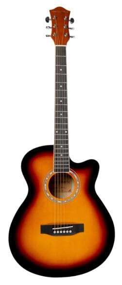 MUSIC MATE MM-G40 StringSoul Akustisk Guitar Mørk Træ