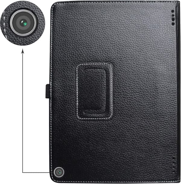FUSION5 104Bv2 PRO ETUI SORT BESKYTTELSESLUK MED FLAP, SOLID