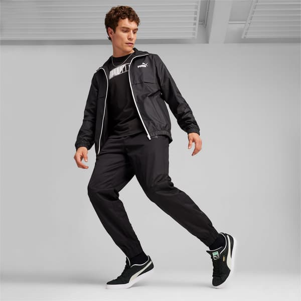 Puma ESS SOLID WINDBREAKER herre hættejakke sort 84748452 størrelse XL