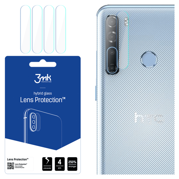 HTC Desire 20 Pro - 3mk linsebeskyttelse
