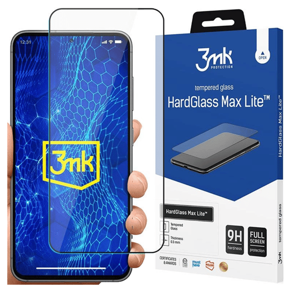 Samsung Galaxy S24+ - 3mk HardGlass Max Lite Sort