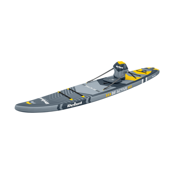 SUP PRO Touring uppblåsbar bräda med badsits 381 cm set