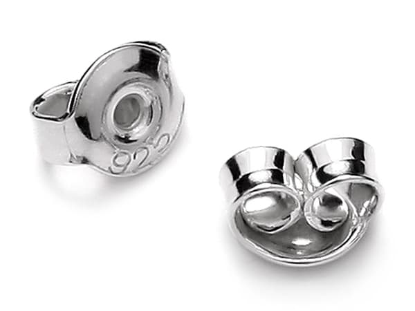 Sølv Øreringe Store Bøjler Knuder Oxideret Sølv