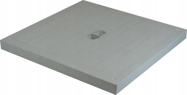 SCALA PLASTICS fuld dæksel til kompakt 200x200 brønd