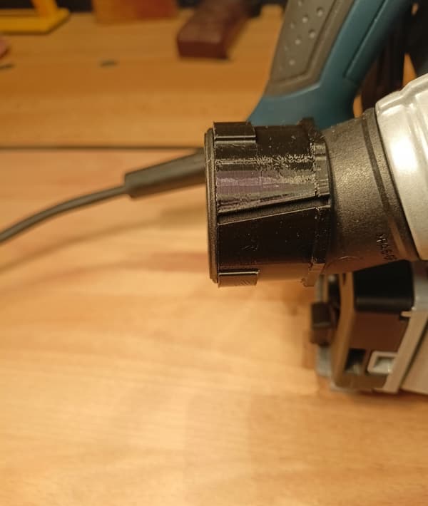 Bosch GKT 55 GCE adapter - STARMIX støvsuger