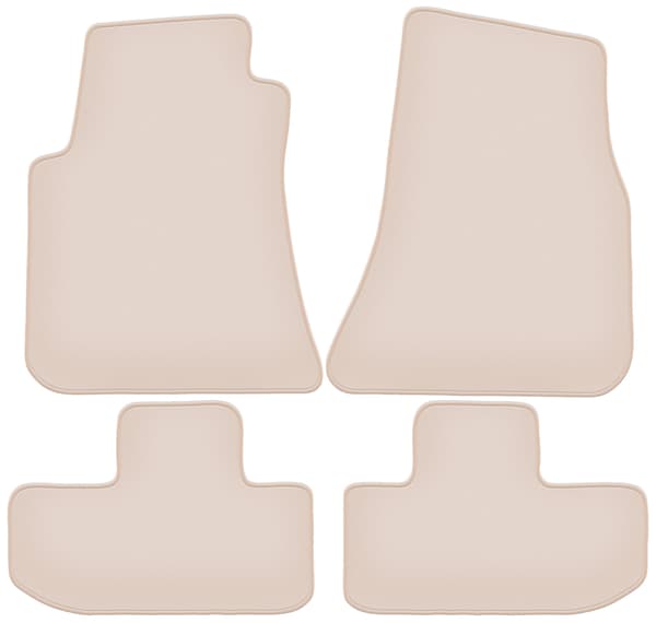 PREMIUM beige bilmåtter til: Dodge Challenger III coupe 2008-