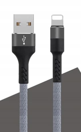Maxlife MXUC-01 USB-Lightning-kaapeli 1,0 m 2A