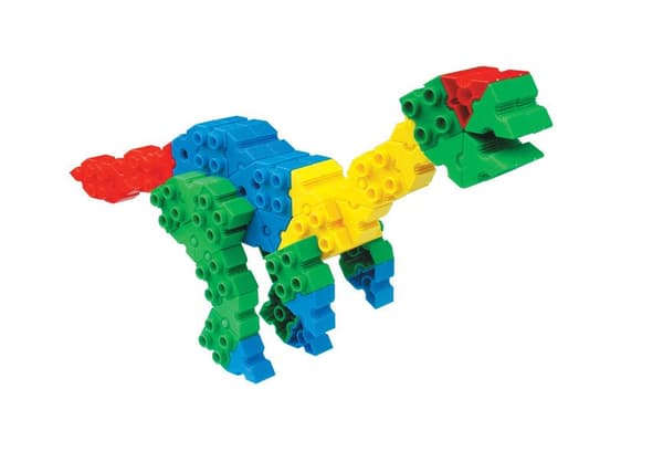 Morphun Dinosaurier 100 bitar - Byggklossar