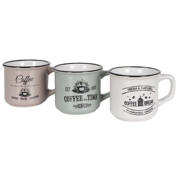 Keramiska koppar 160 ml 3 st