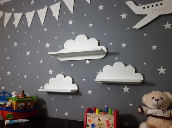 Cloud Shelves Sæt med 3 Amazonka - Elegance