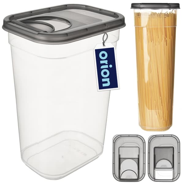 Beholder til bulkprodukter med grå dispenser 3,2 l