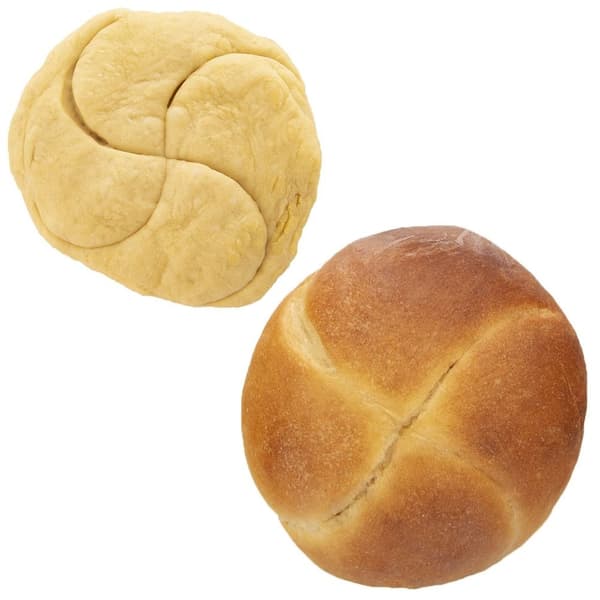 Stålskärare för kaiserbröd 10,5 cm