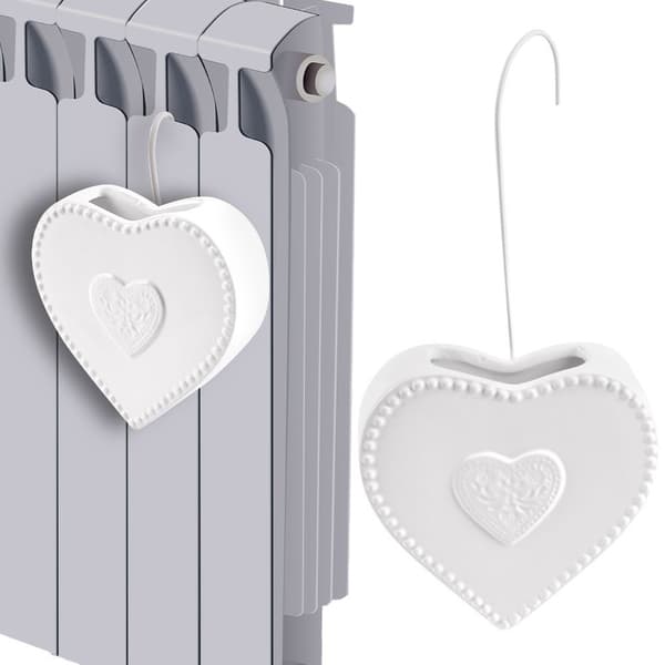 Luftfugter til radiator keramisk hjerte 200 ml