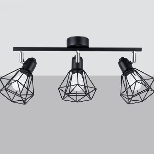 LAHTIX 3 E14 LOFTSLAMPE SORT LUMILO 11.131.07