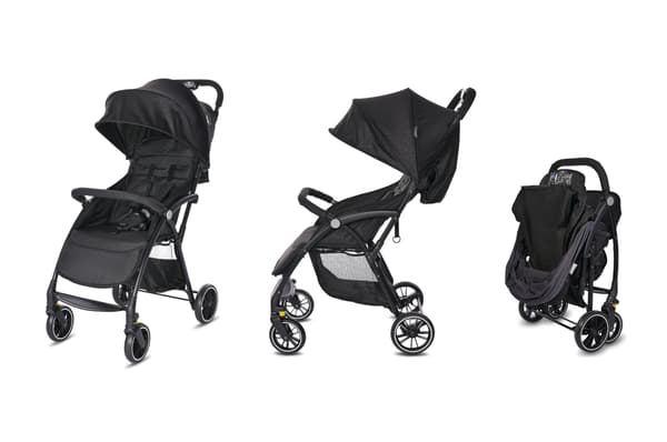 Lorelli Fresh - barnvagn upp till 22 kg | Black Jasper