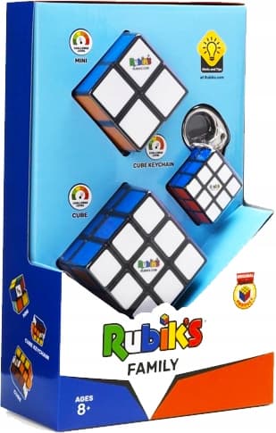 Rubiks puslespil 2x2 3x3 nøglering