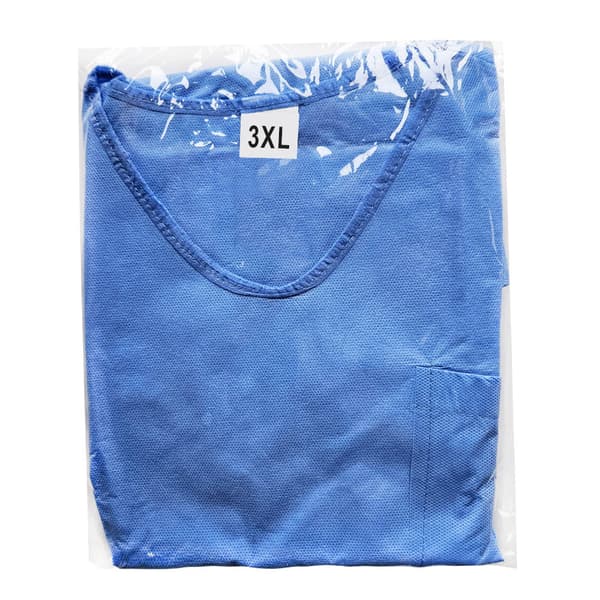 Operationskittel 3XL engangs SMMS 45g med lommer 1 stk.