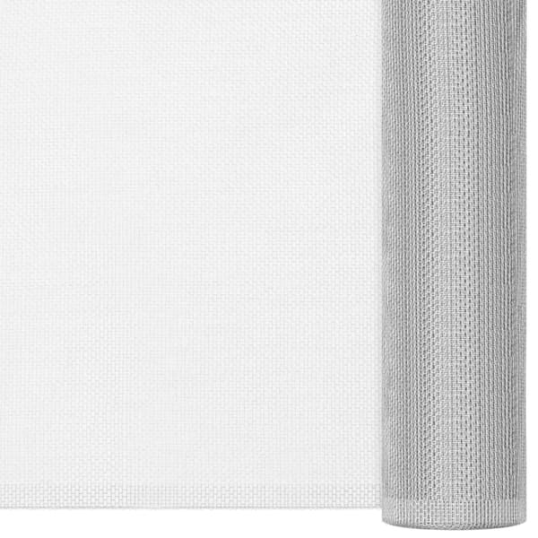 vidaXL aluminiumsnet, 60 x 1000 cm, sølv