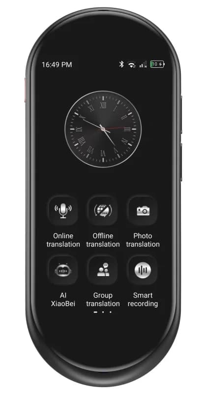 Översättare (translator) AI MAXCOM mTalk MT100 Svart