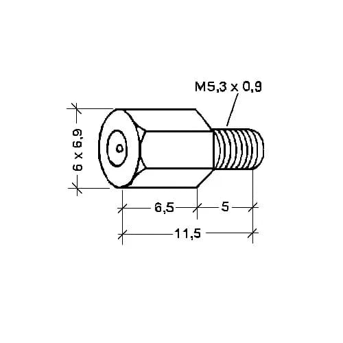 Huvudmunstycke Mikuni HJ [420]