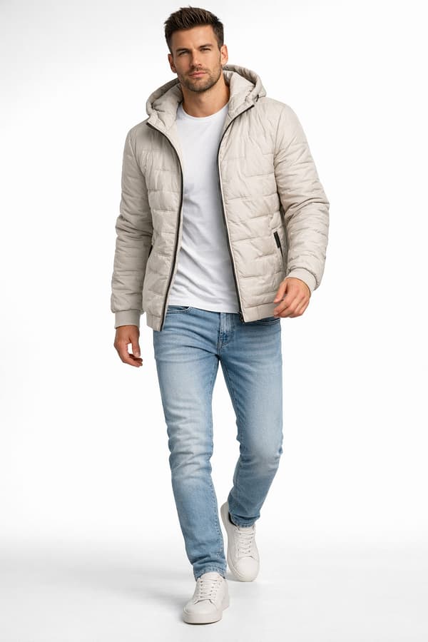 Grå Recea træningsdragtsæt til mænd, L