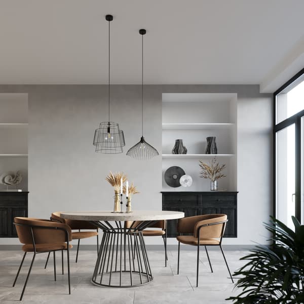 HÆNGELAMPE UMB 1 E27 SORT SOLLUX SL.0665