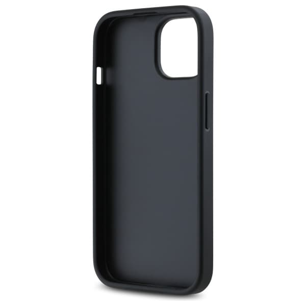DKNY DKHCP14SPQDSLK iPhone 14 6.1 svart/svart quiltad Stack-logotyp