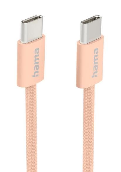 USB-C Kaapeli HAMA Data Kangas 1m Oranssi
