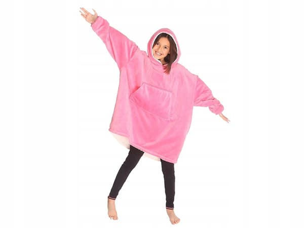 Kapurollinen tummanpinkki peite (30)