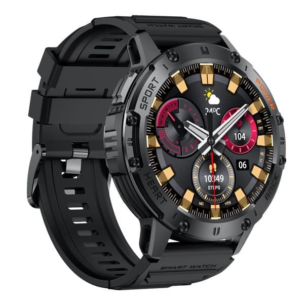GRAVITY GT22-5 SMARTKLOCKA FÖR HERR – AMOLED, EXTRA ARMBAND (sg030e)