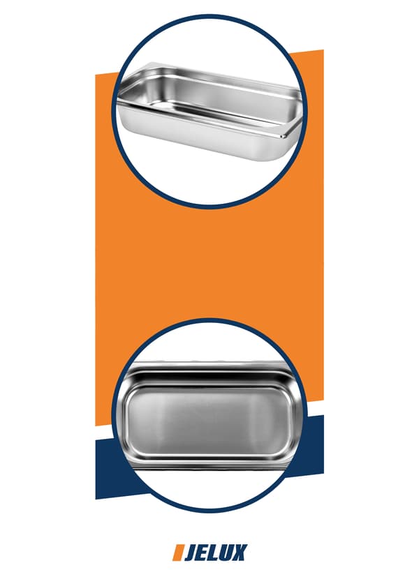 Gastronormbeholder 2,5L - GN1/3, H65MM - rustfrit stål - YG-00272