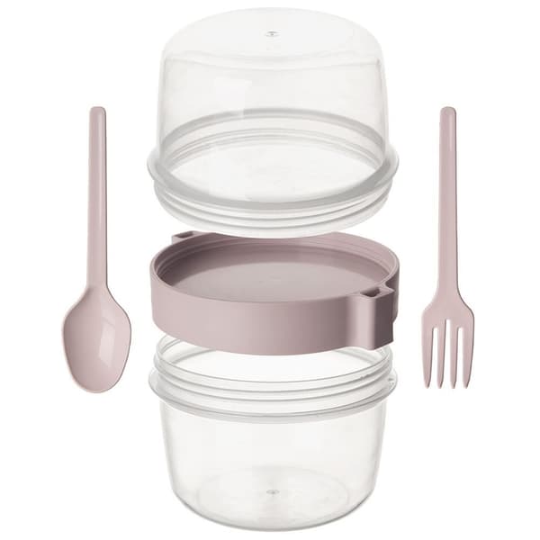 Yoghurtkopp med sked lunchlåda 370 ml