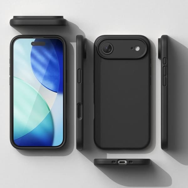 Ringke Silikone Magnetisk MagSafe Etui til iPhone 17 Air - Sort