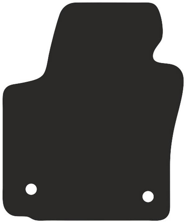 Polyamid førermåtte til Seat Leon II hatchback 2005-2012 gummibelagt førermåtte