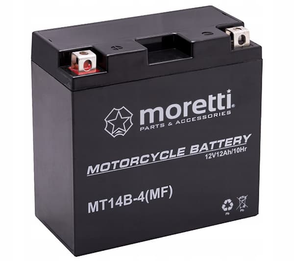 Moretti AGM (Gel) MT14B akku