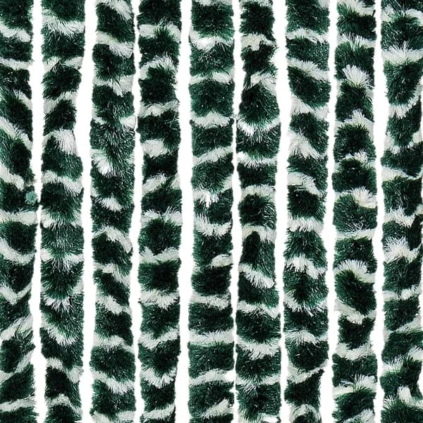 vidaXL Flugnät, Grönt och Vitt, 90x200 cm, Chenille