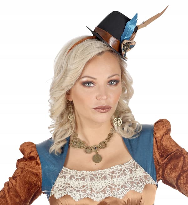 Steampunk tandhjul dingleøreringe karneval cosplay bold 2 stk.