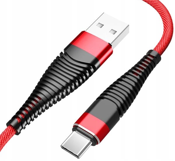 Micro USB-kabel Stark flätad kabelladdare Snabbladdning 2m QC3.0