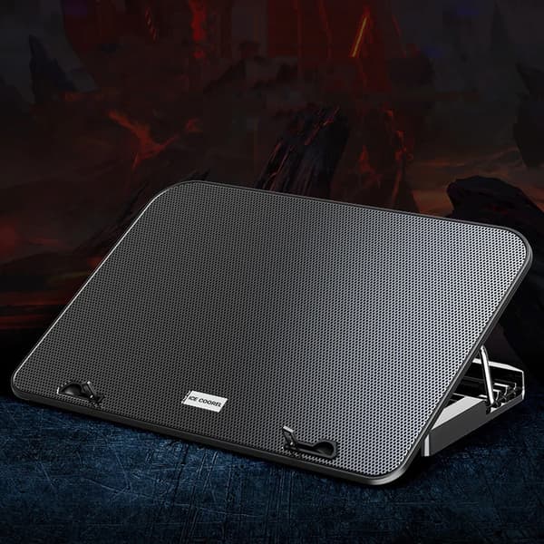 Strado LCP6 ​​​​Laptop Kølemåtte - Sort